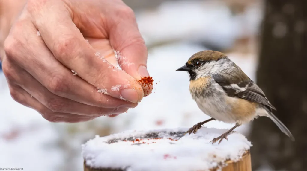 Février au jardin : cette épice à répandre sans tarder pourrait sauver vos oiseaux cet hiver 2026