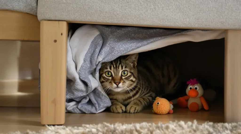 « Il ne veut même pas explorer » : combien de temps faut-il à un chat pour s’habituer à son nouveau foyer ?