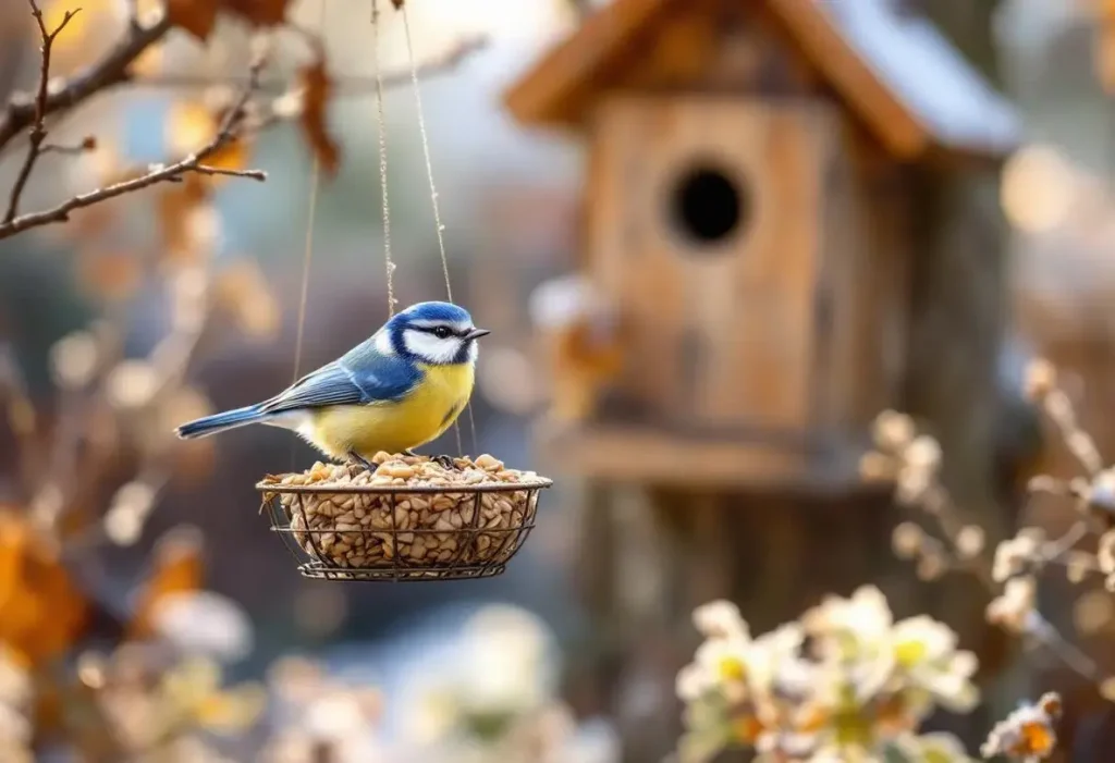 Mésanges bleues : faites vite ce simple geste au jardin pour les admirer tout l'hiver