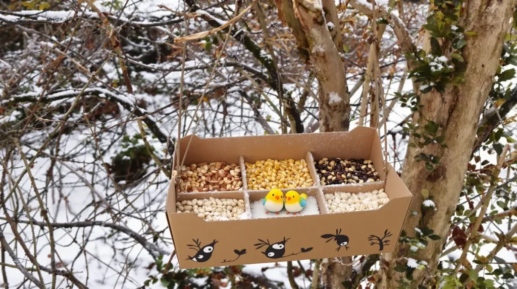 Ne jetez plus vos vieilles boîtes d’œufs, elles sont vraiment utiles au jardin pour attirer les oiseaux cet hiver